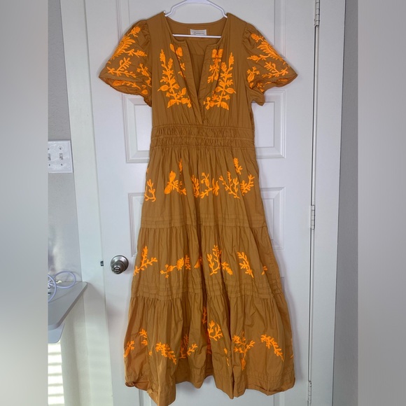 Anthro Cotton Dress